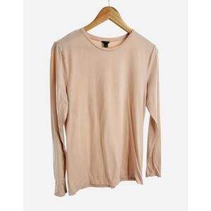 Ann Taylor‎ Large Pullover Top Crude Neck Long Sleeve Casual Soft Knit Shirt